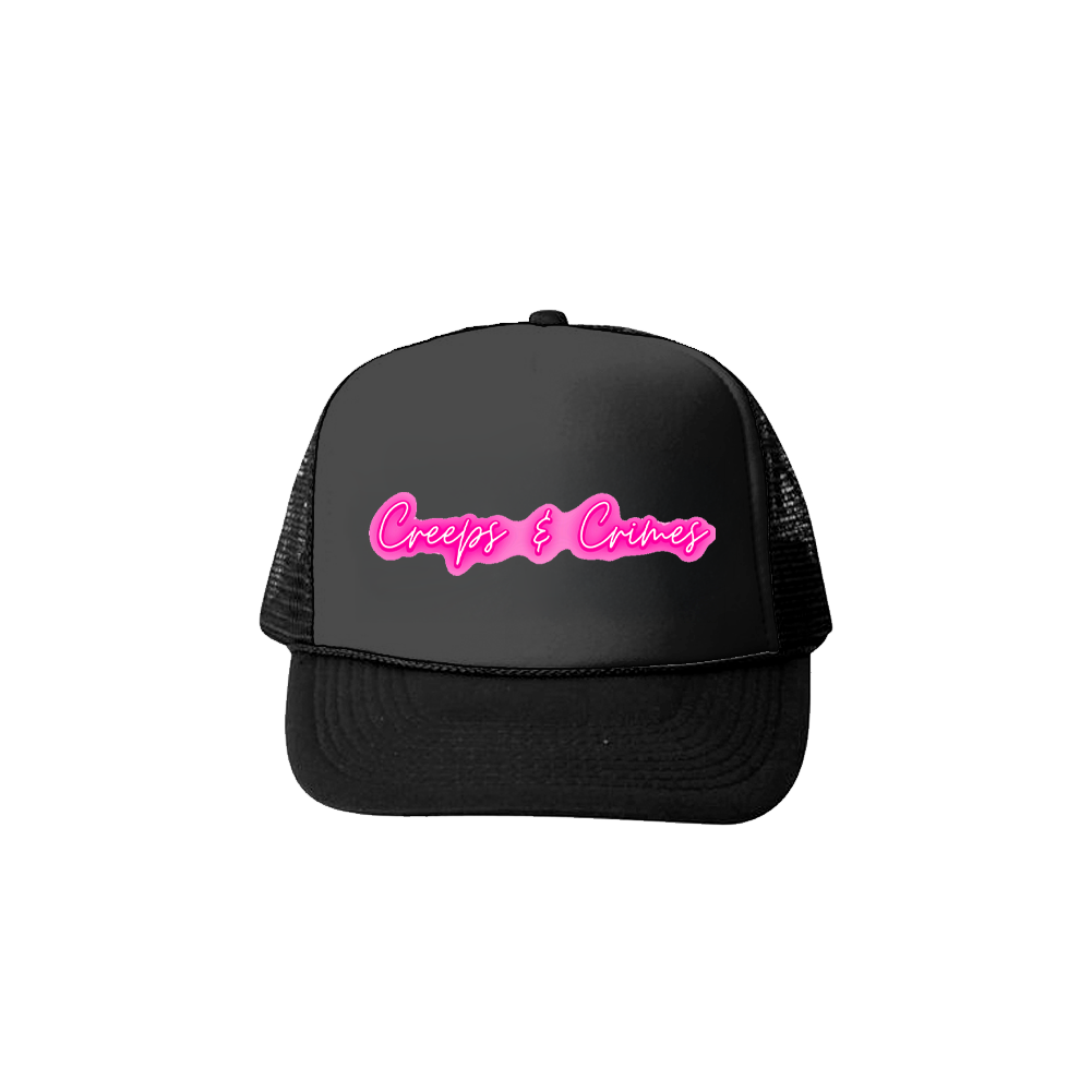 Neon Sign Trucker Hat (Black)