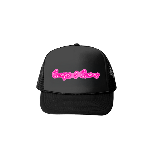 Neon Sign Trucker Hat (Black)